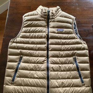 patagonia goose down vest